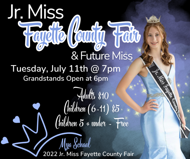 Future Miss Fayette County Fayette County Fair